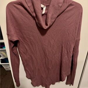 The Group by Babaton Mauve Cowl Neck Sweater